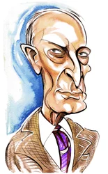 Witold Lutoslawski - Karikatur
